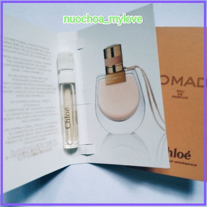 Vial nước hoa Chloe Nomade EDP [1.2ml]