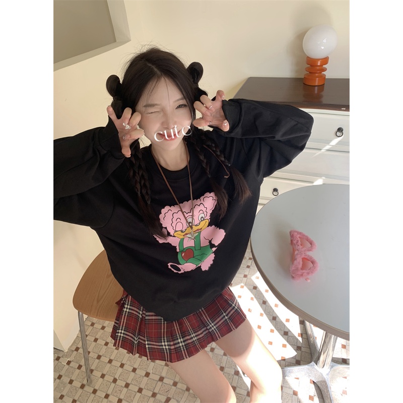 NRVP Áo Thun Nữ Dài Tay 100% Cotton Phong Cách Hàn Quốc Thời Trang Mới 2023