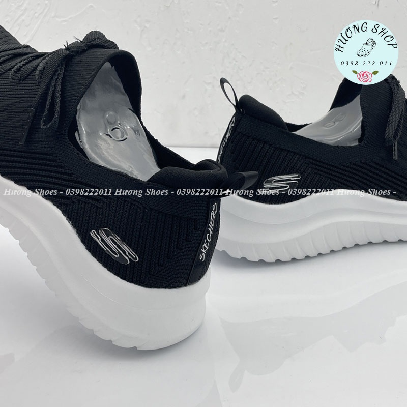 Giày Skechers thừng nữ êm nhẹ, kiểu dáng thời trang