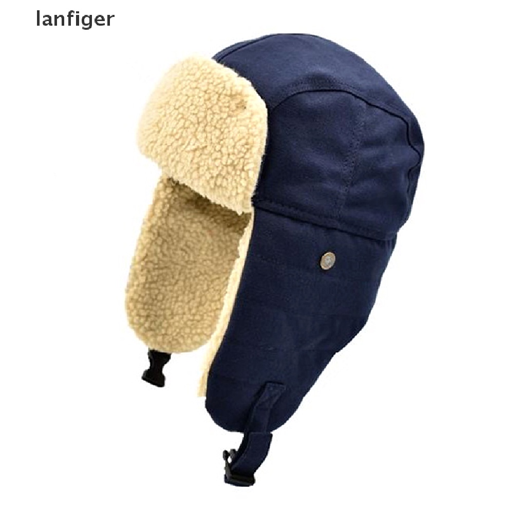 Mũ Trùm Tai Giữ Ấm Mùa Đông Phong Cách Nga Cho Nam Nữ