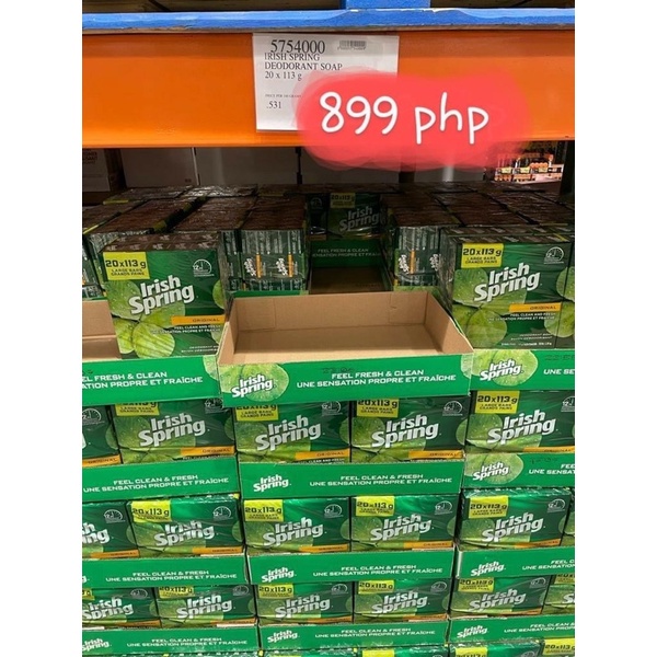 Xà Bông Cục Irish Spring Original 104.8g Mỹ