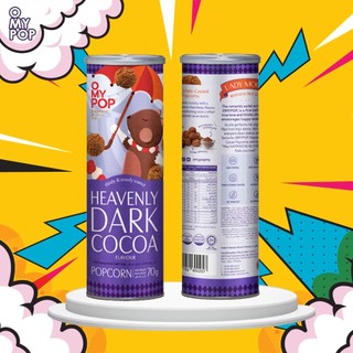 Snack bắp rang bỏng ngô OMYPOP vị Socola 70gr