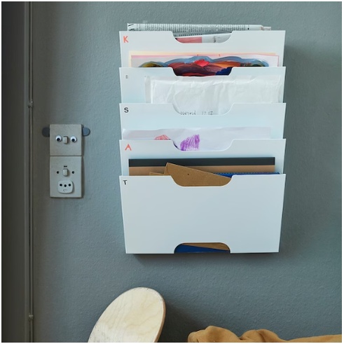 Giá tài liệu treo tường KVISSLE IKEA chính hãng