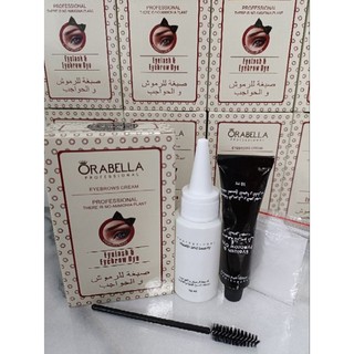 Nhuộm mi đen ORABELLA _ phủ đen mi karatin _ phủ đen colagen