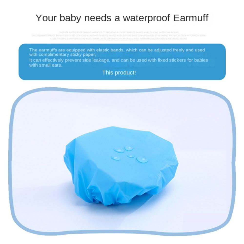 Mũ Che Tai Bảo Vệ Tai Khi Tắm / Nhuộm Tóc Cho Bé