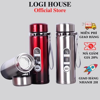 Bình giữ nhiệt inox 304 kim cương dung tích 1000ml 2 lớp cách nhiệt giữ nóng lạnh cao cấp