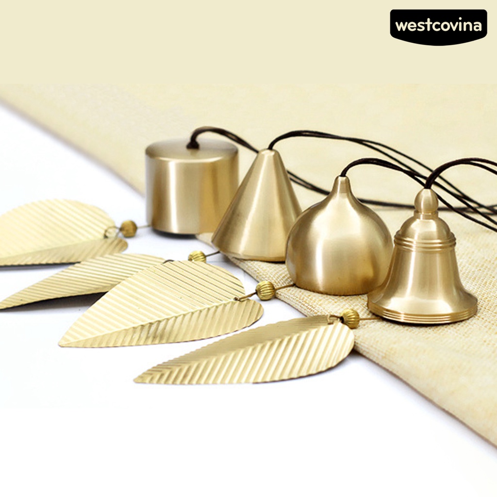 [WEST]⚘Chuông Gió Bằng Đồng Treo Trang Trí Nhà Cửa / Ban Công Phong Cách Nhật Bản