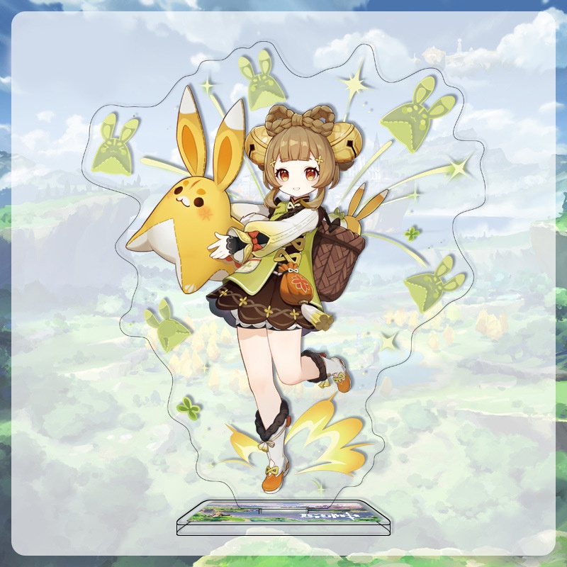 Mô Hình Nhân Vật Nahida Yaoyao genshin Va Chạm Alhaitham Kazuha Đứng Được Làm Từ Acrylic