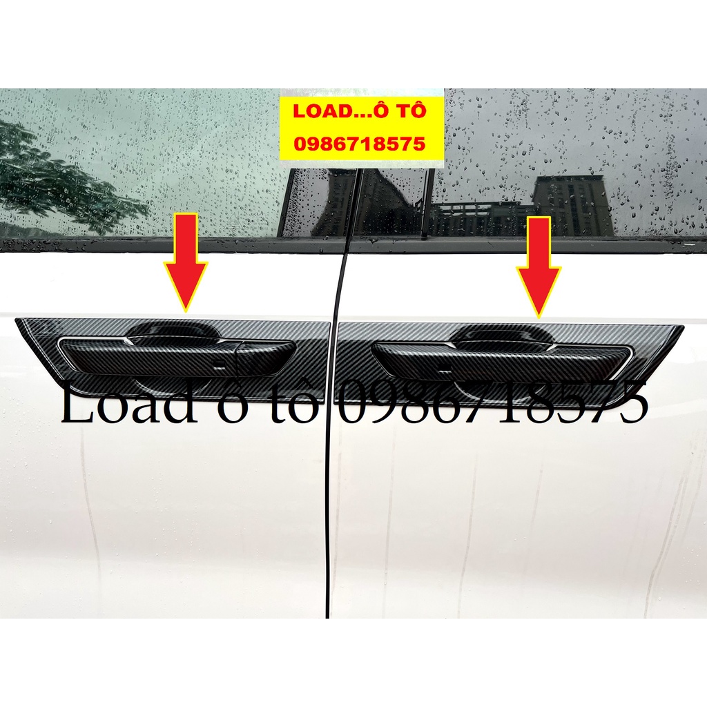 Bộ Ốp Tay Hõm Cửa Carbon Xe KIA CARNIVAL 2022-23 Mẫu Vân Carbon Cao Cấp