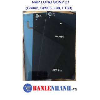 Nắp lưng sony z1 màu đen