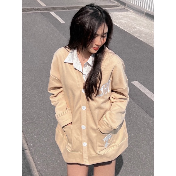 ÁO KHOÁC CARDIGAN POISON FORM RỘNG BY MONEYCLUB