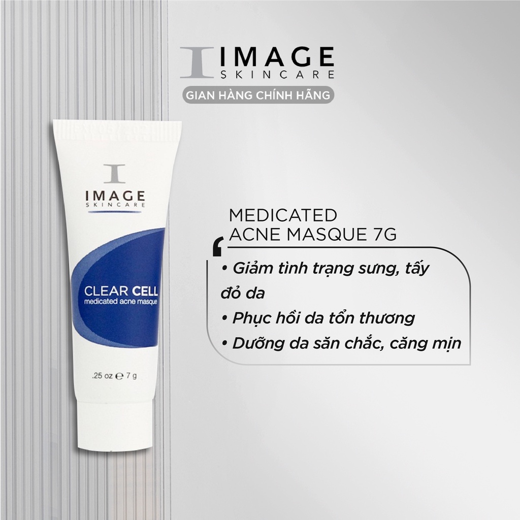 Mặt nạ làm khô nhân mụn cấp tốc Image Skincare Clear Cell Medicated Acne Masque 7g