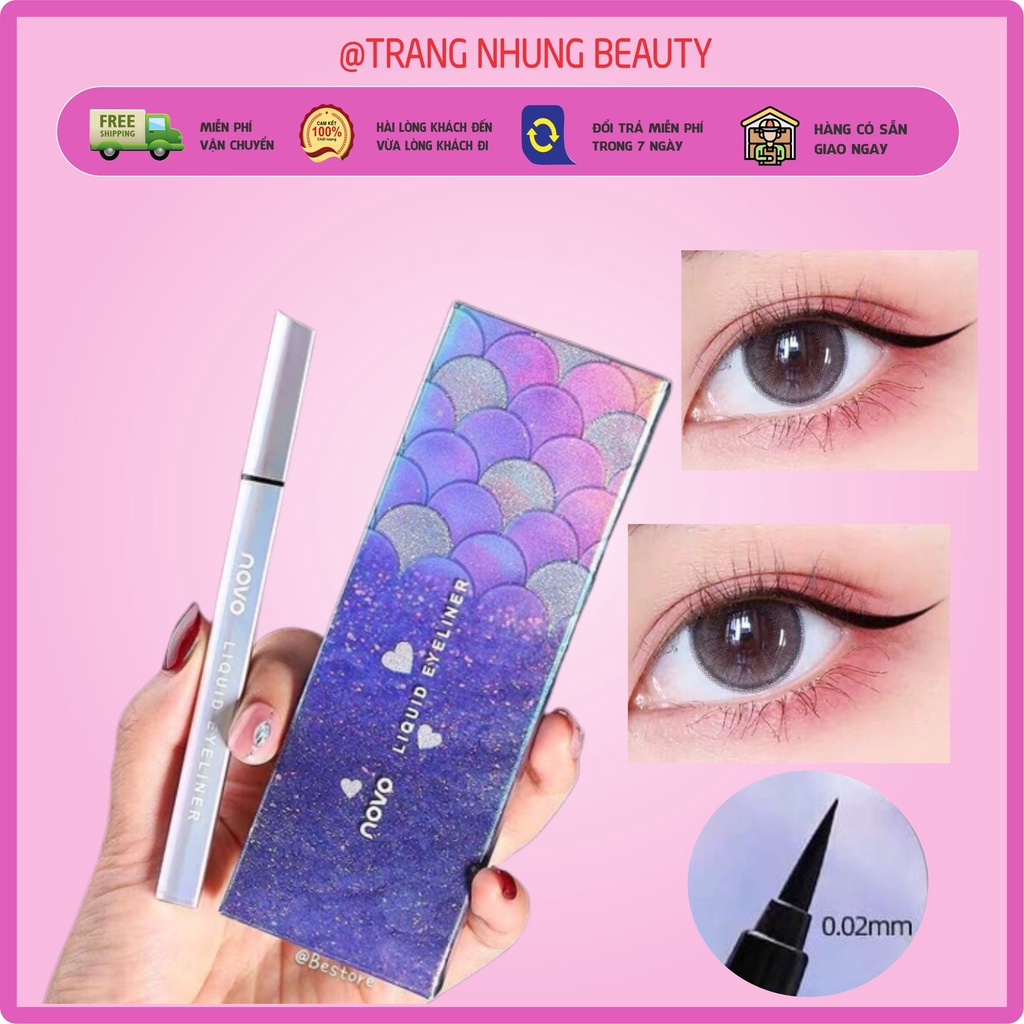 Kẻ Mắt WODWOD Tim Lâu Trôi, Chống Nước