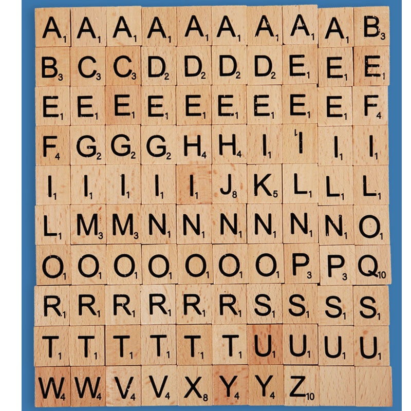 Bộ 100 chữ cái ghép vẫn tiếng anh kèm thẻ