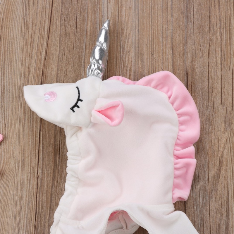 Bộ Đồ Ngủ Liền Thân Sát Nách In Hình Kỳ Lân Dễ Thương Cho Bé Trai Gái
