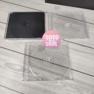[HÀNG SẴN] Case CD Trong Suốt, Đen, Vỏ Đĩa Trong Suốt (Có chỗ để bìa trước và sau )