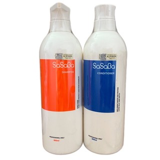 Bộ dầu gội xả hoàn hình SASABA phục hồi siêu mượt tóc 800mlx2
