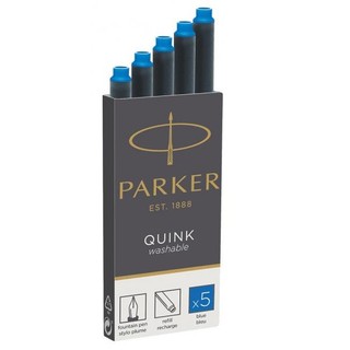 Hộp 5 ống mực thiên long parker 1950384 - mực xanh - 3501179503844