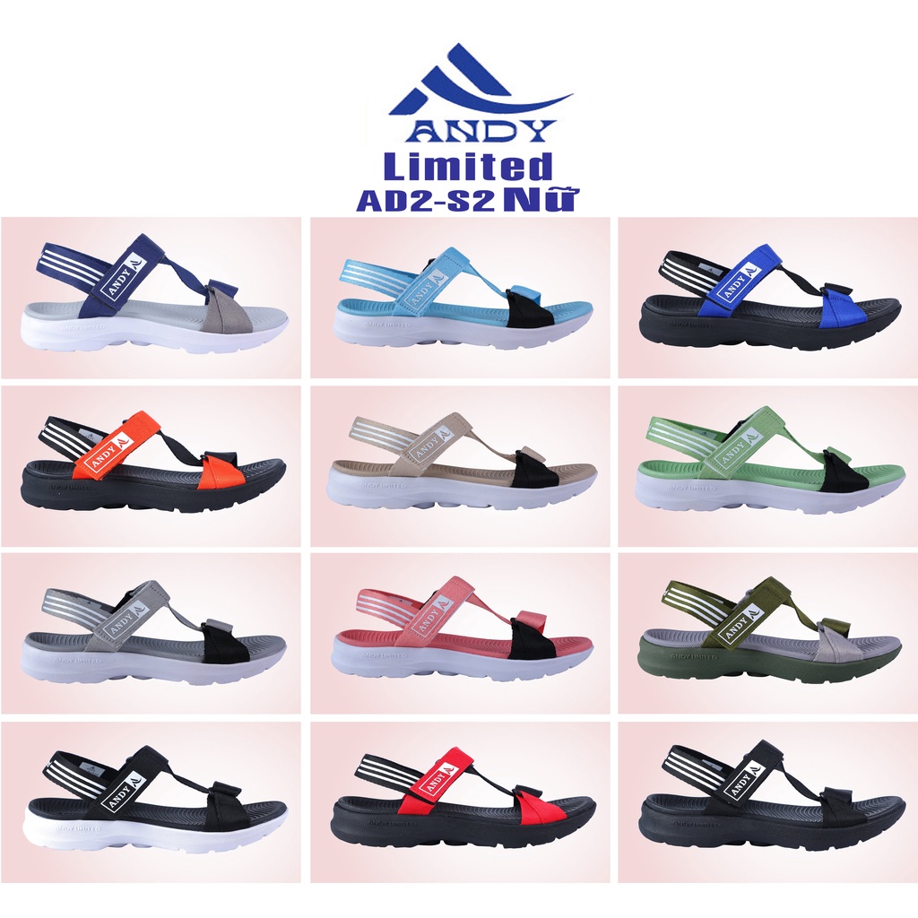 Sandal nữ dây dù siêu nhẹ VNXK (Andy 2-s2)