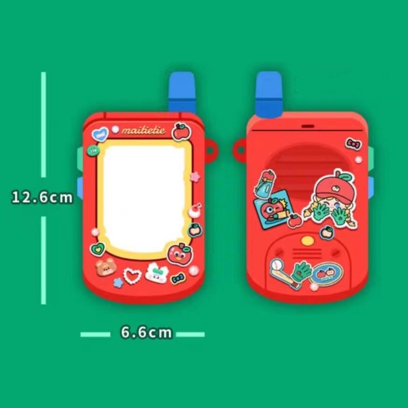 Bao Da Điện Thoại Kèm Ngăn Đựng Thẻ In Hình Xe Bus Dễ Thương