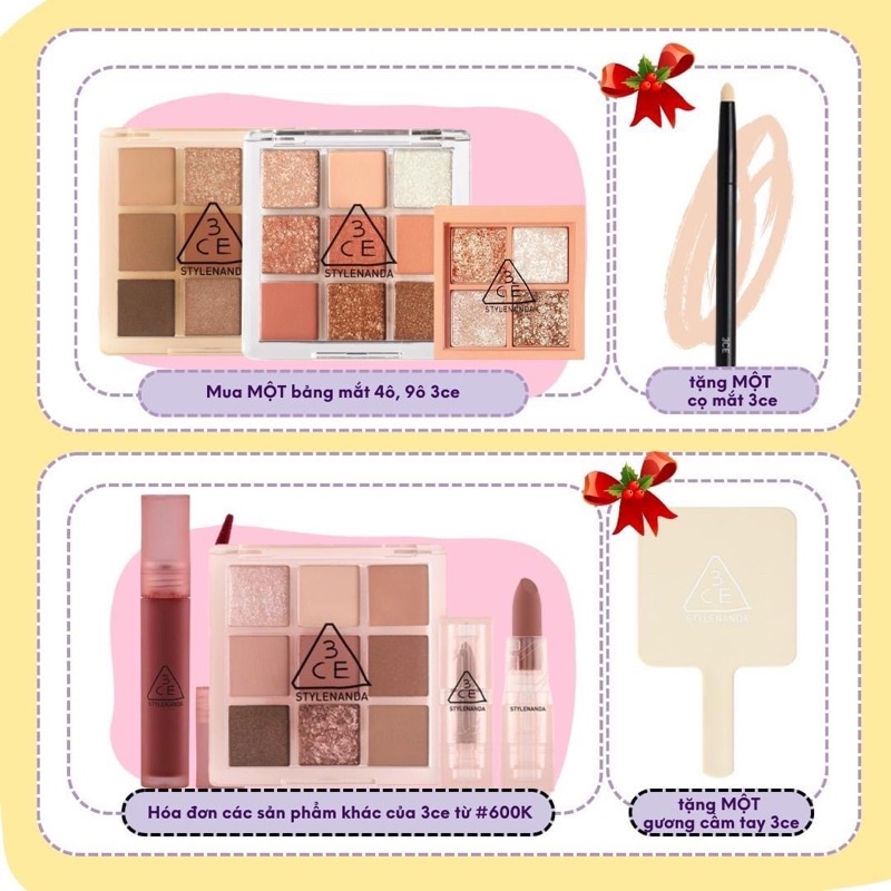 Bảng Mắt 9 Ô 3CE Mood Recipe Multi Eye Color Palette 8,1G