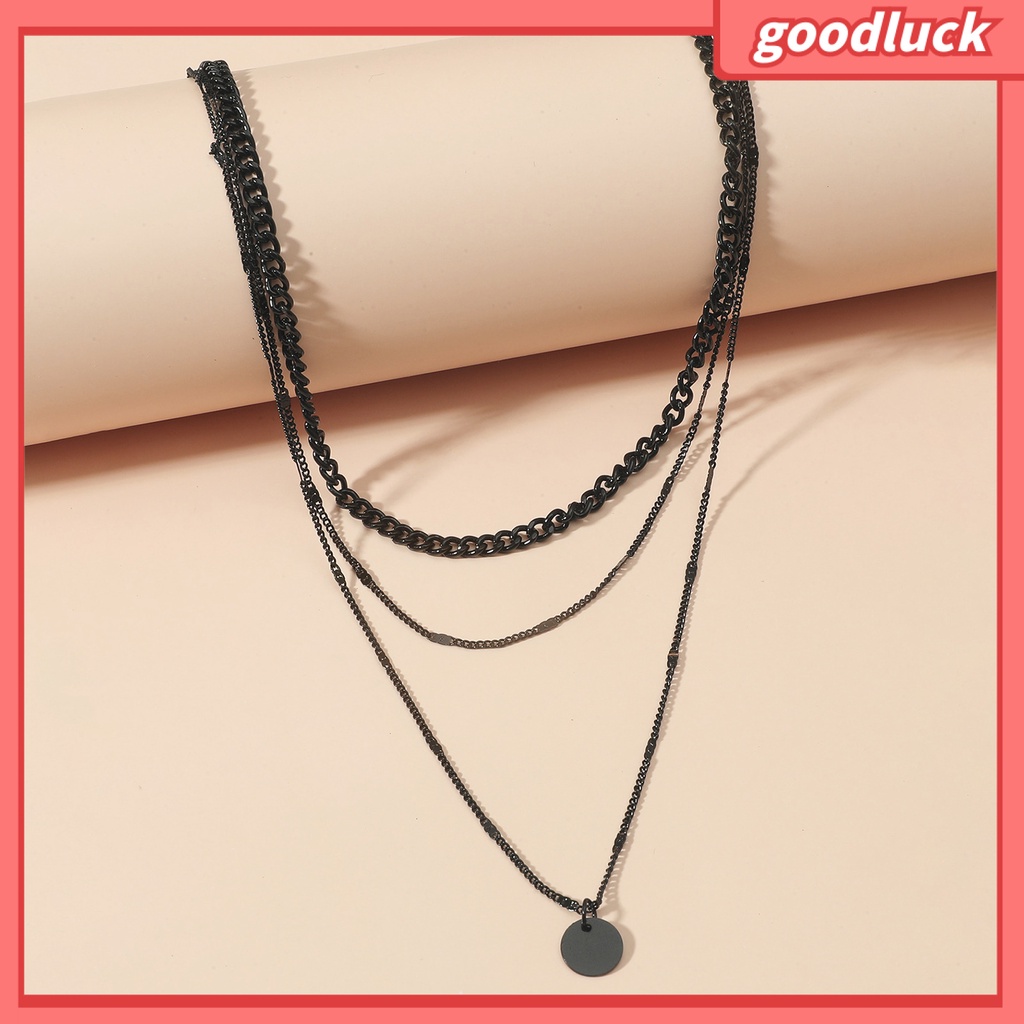 Chúc may mắn| Vòng cổ Nữ Nhiều Lớp Phong Cách Retro