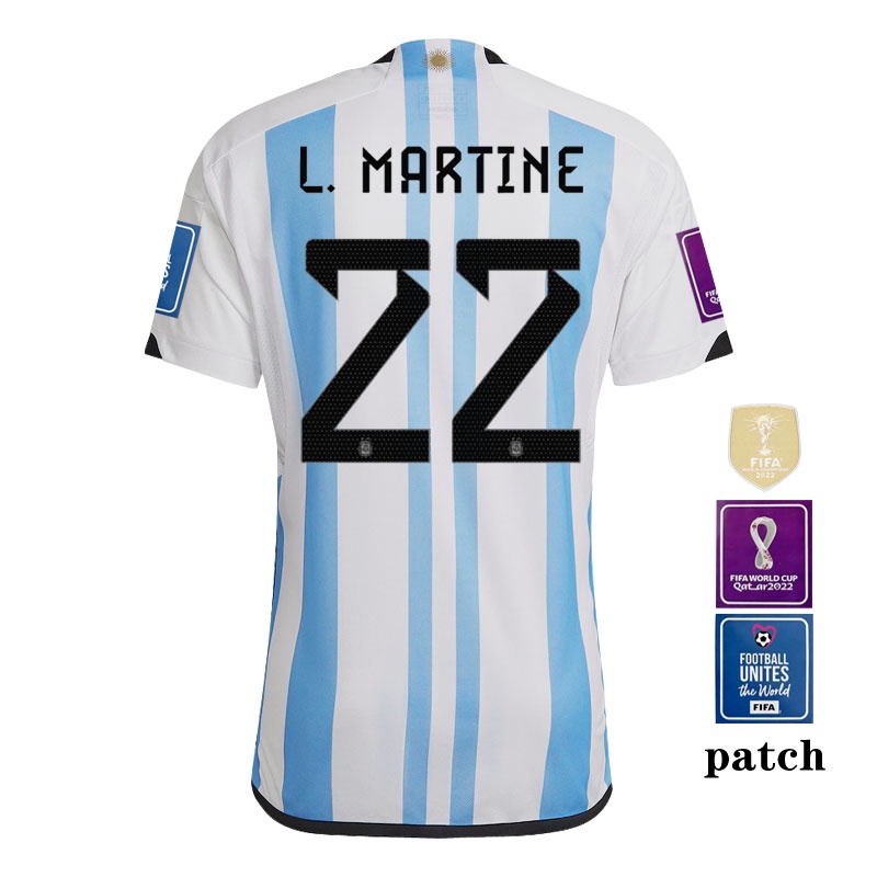 Áo Thun Số 22 / 23 Argentina Size S-4XL