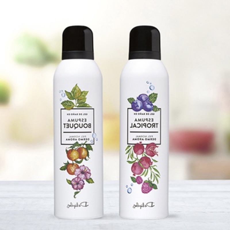 Sữa tắm/ Gội khô dạng gel tạo bọt Espuma Tropical Hoa Quả thơm dai