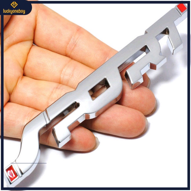 Logo 3D Bằng Kim Loại Dùng Trang Trí Xe Hơi