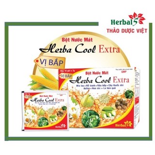 Bột nước mát herba cool-thanh nhiệt, giải độc, mát gan