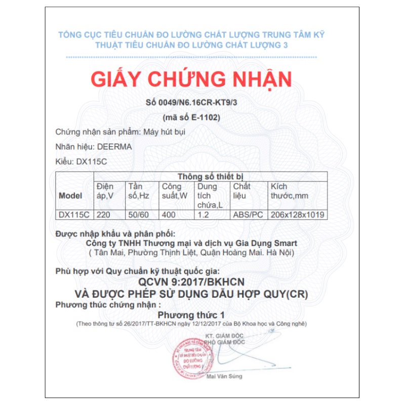 Máy Hút Bụi Cầm Tay Deerma DX115C Máy Hút Bụi Giường Hút Bụi Ô Tô Đa Năng Với 3 Đầu Hút Bảo Hành 18 Tháng