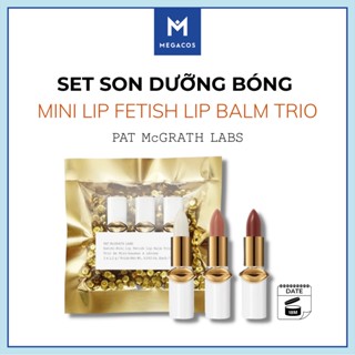Set Son dưỡng bóng PAT McGRATH LABS Mini Lip Fetish Lip Balm Trio(bill US)