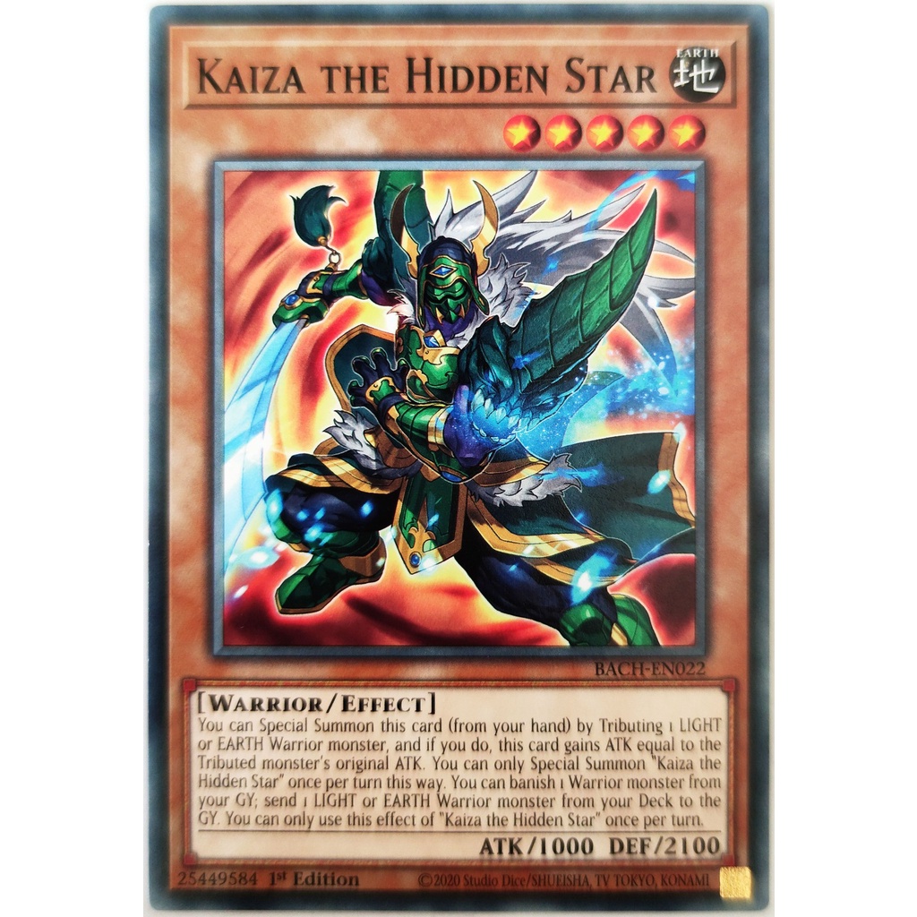 [Thẻ Yugioh] Kaiza the Hidden Star |EN| Common