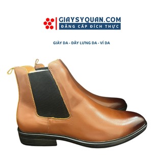 Giày boots nam Chellsea Boots Classic C22 Nâu