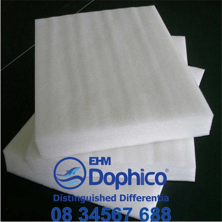 Xốp mút PE Foam dày 30mm (bản rộng 20cm->100cm) dùng lót bọc hàng hóa dễ vỡ, chống sốc đồ thủy tinh, gốm sứ, điện tử...