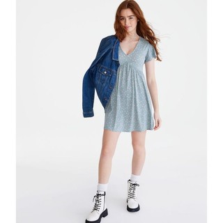 Đầm babydoll in hoa có bigsize