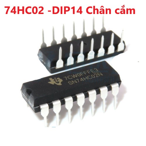 74HC02 DIP 14 Chân Cắm 7402 HC02