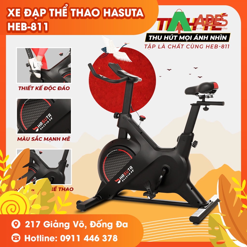 Xe Đạp Tập Thể Dục HEB-811