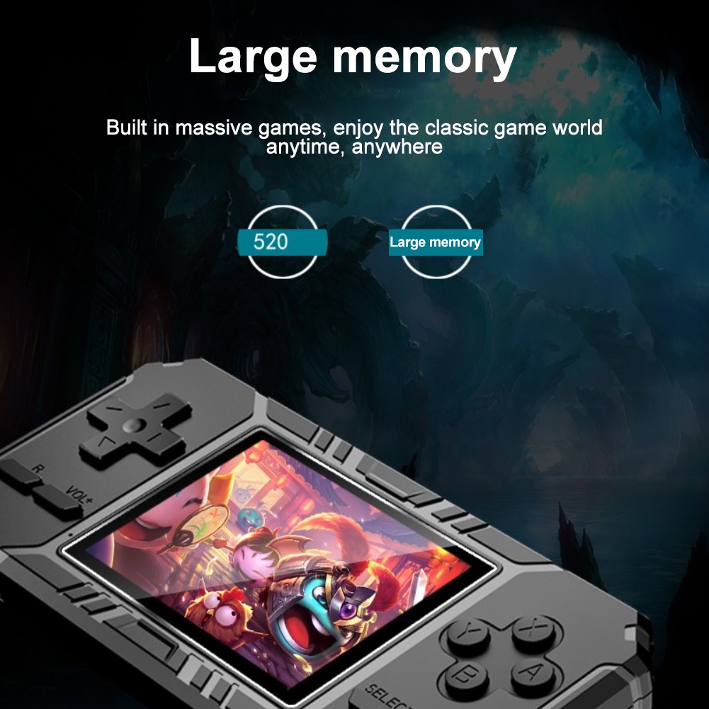 Máy Chơi Game Cầm Tay PSP S8 Với 520 Trò Chơi Điện Tử PSP/PSV/PSVita Hỗ Trợ TV Đầu Ra HD Cho Máy Chơi Game 1/2