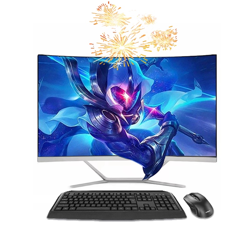 Máy tính all in one laptop Thế Hệ Mới Intel Ram 16GB SSD 250G máy chơi game laptop bề mặt cong
