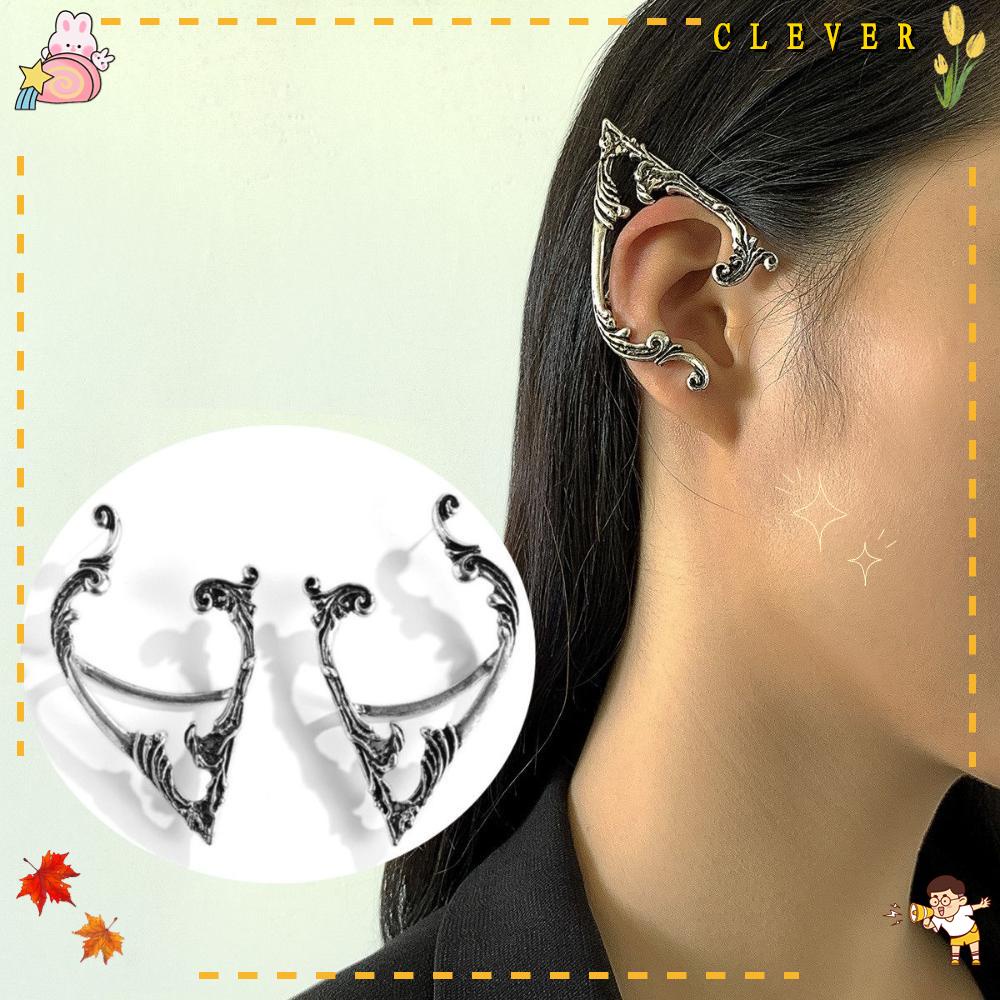 Trang Sức Cổ Tích Phong Cách Punk|Khuyên Tai Yêu Tinh Màu Sắc Halloween