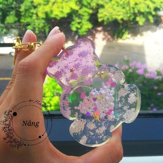 Móc khoá shaker gấu