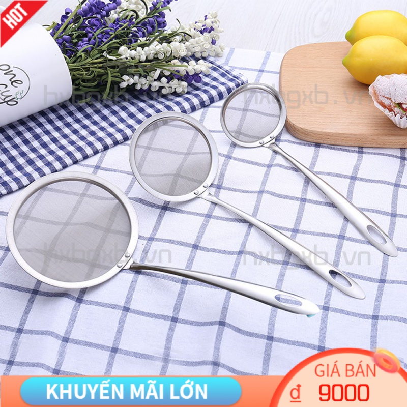 Dụng cụ rây bột bằng thép không gỉ