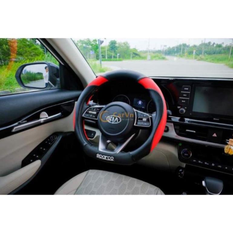 Bọc vô lăng ô tô dáng Dcut dành cho KIA SELTOS, SUZUKI XL7, SUZUKI ERTIGA, SUZUKI SWIFT, BEJING X7, SONET - sencar *