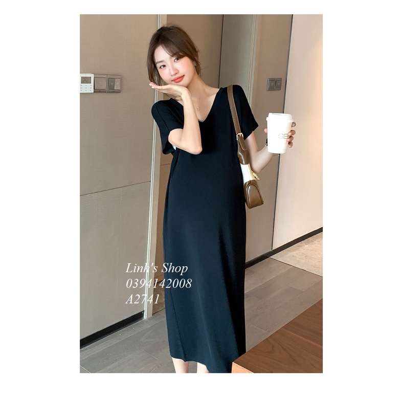 Váy Len Suông Mongtoghi Cao Cấp Mịn Đẹp A2741