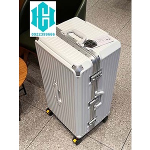 Vali khung nhôm sức chứa lớn vali xe đẩy đa năng Vali bánh xe đa năng 30 inch vali du lịch nam nữ mới 28