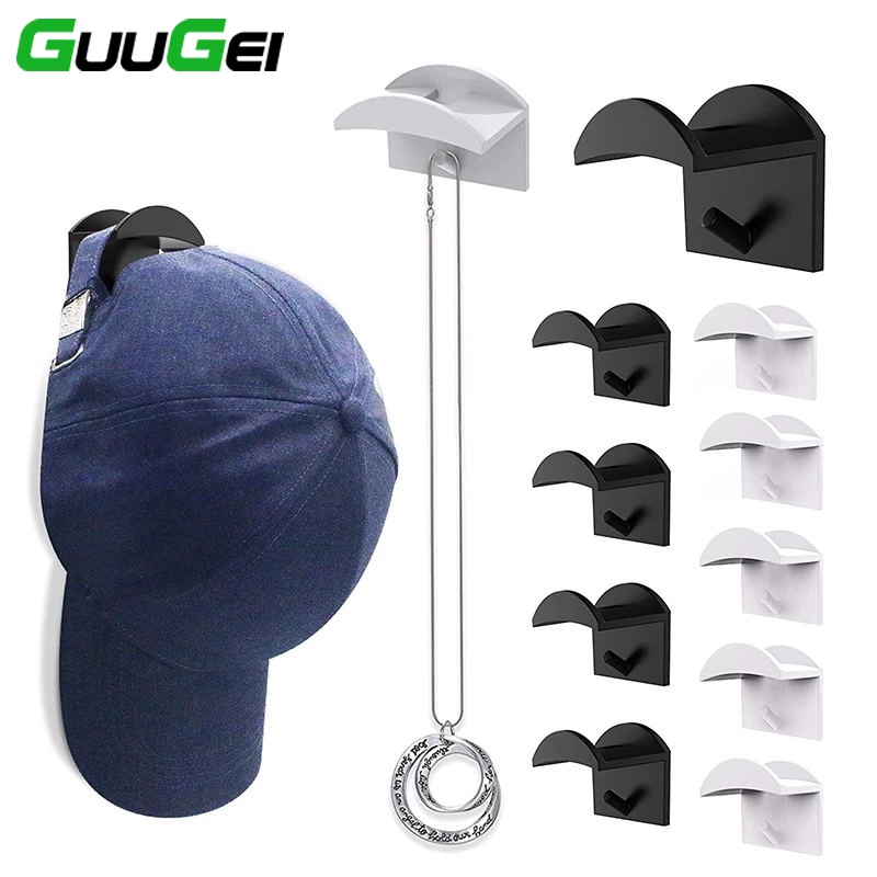 Móc treo GUUGEI cho mũ bóng chày/ lưỡi trai/ khăn choàng gắn tường/ cửa ra vào