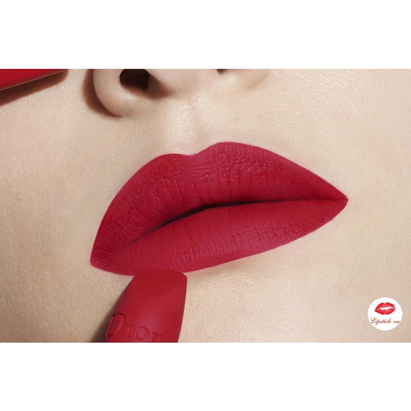 Son Di.or Velvet 773 Bonheur – Đỏ Hồng MỚI NHẤT Dior Rouge Velvet