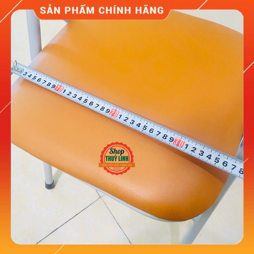 Ghế gấp văn phòng màu da bò siêu đẹp