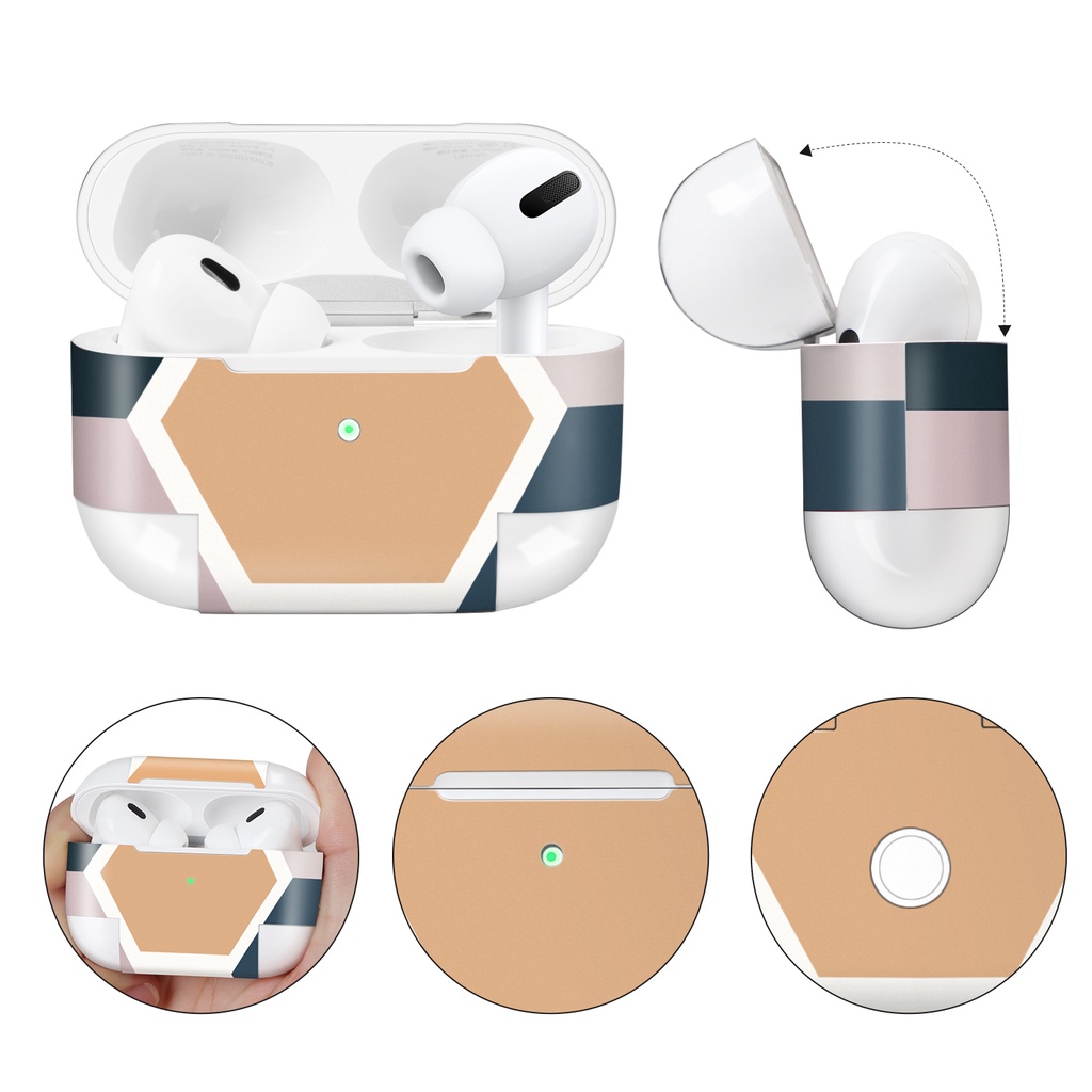 Sticker Dán Bảo Vệ Tai Nghe AirPods Pro 1 / 2nd Gen 3M Chống Trầy Xước Và Chống Bụi